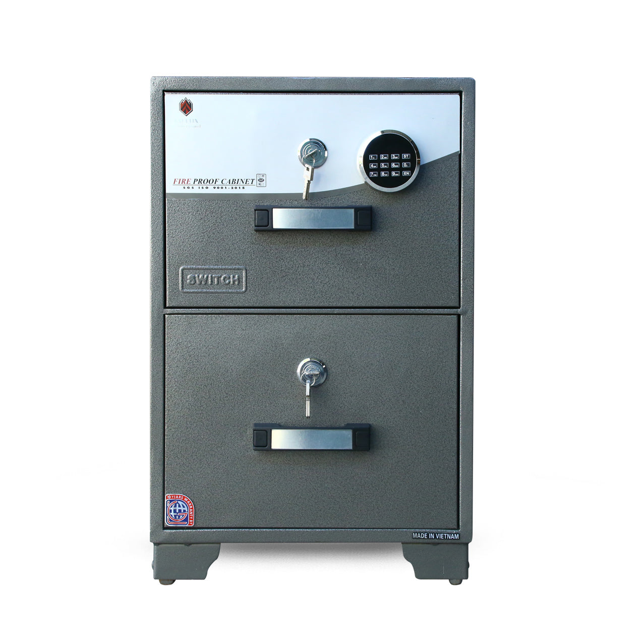 Vaultix Safe - VX680 2ED Filing Cabinet